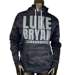 Luke Bryan Camo Hoodie Vegas Show Women's Size Small